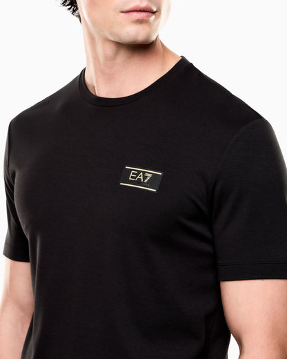EA7 Premium Label stretch viscose-blend crew-neck T-Shirt