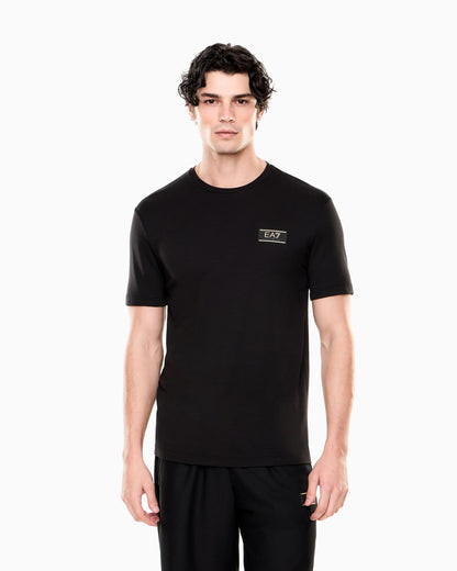 EA7 Premium Label stretch viscose-blend crew-neck T-Shirt