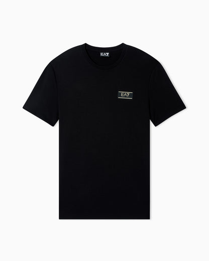 EA7 Premium Label stretch viscose-blend crew-neck T-Shirt