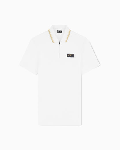 EA7 Premium Label jersey polo shirt