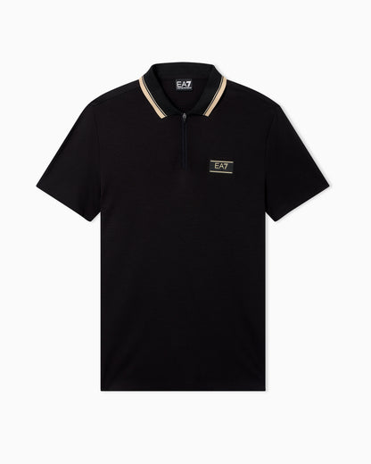EA7 Premium Label jersey polo shirt