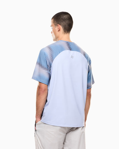 EA7 Dynamic Athlete printed T-shirt in VENTUS7 technical fabric