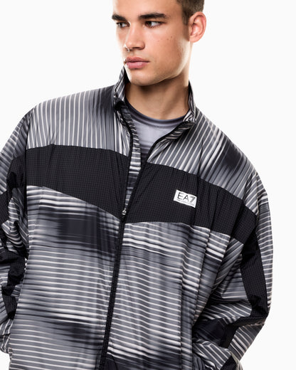 EA7 Dynamic Athlete tracksuit in VENTUS7 technical fabric with print
