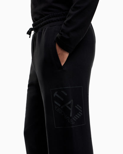 EA7 Logo Series cotton joggers