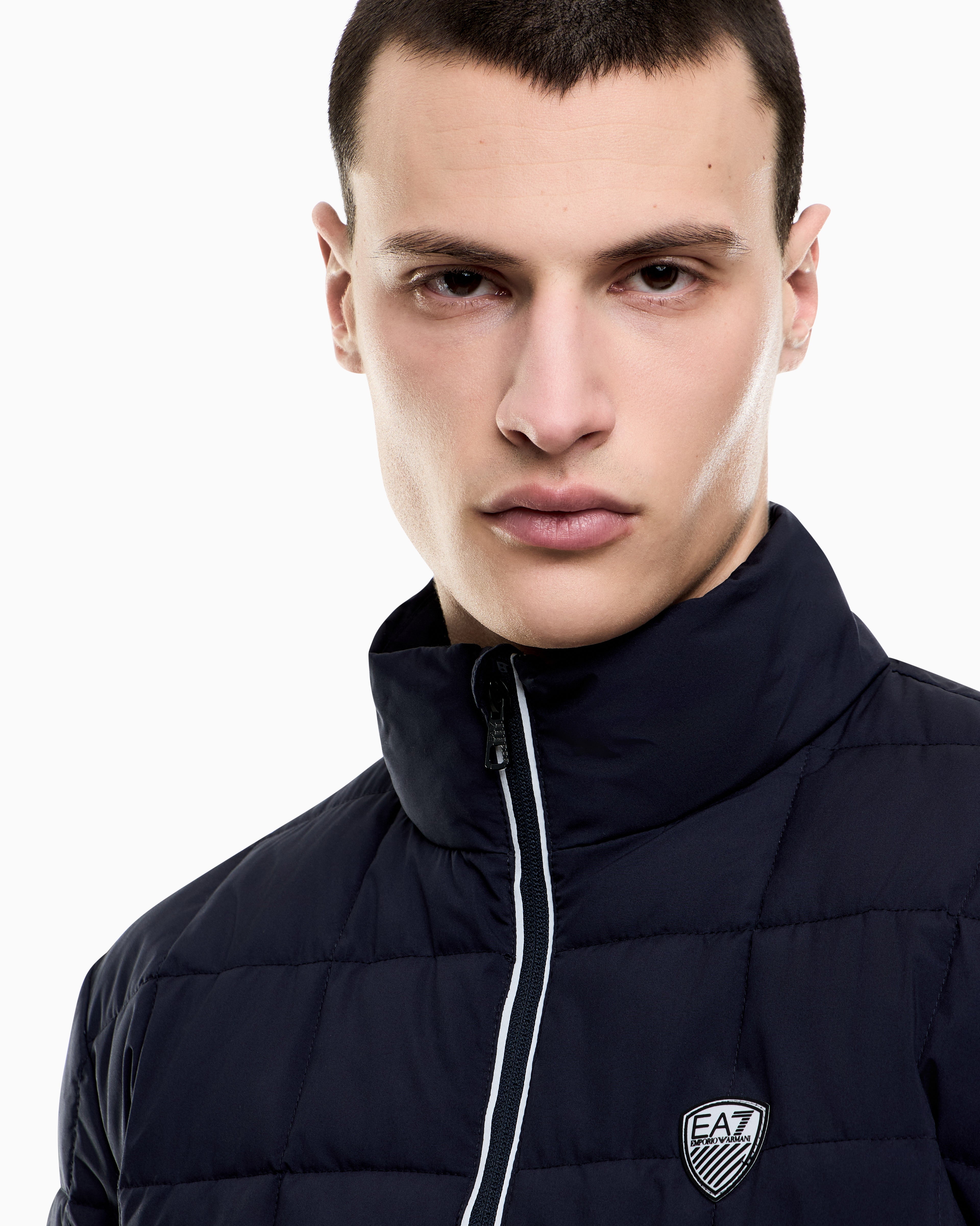 EA7 Premium Shield technical-fabric jacket