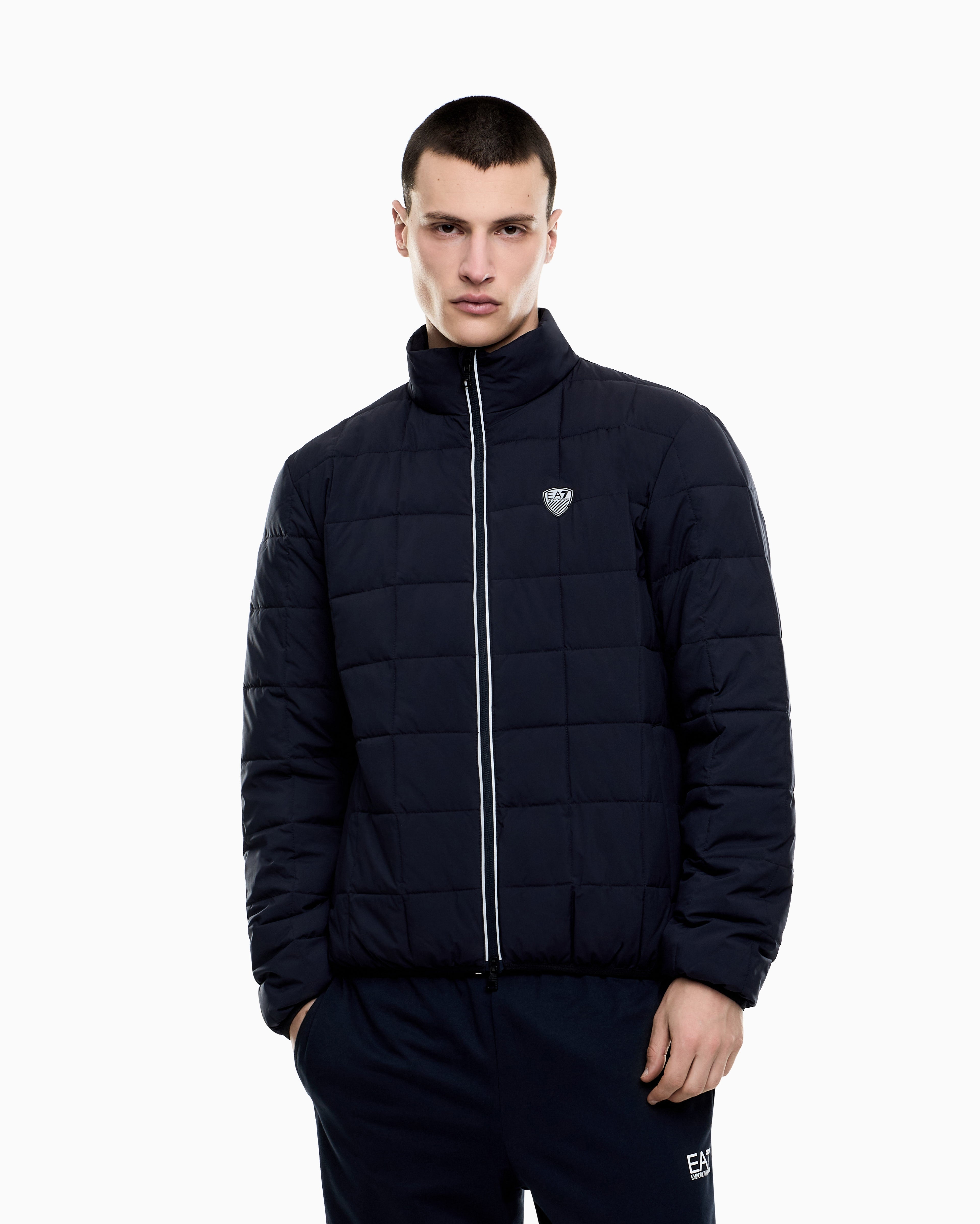 EA7 Premium Shield technical-fabric jacket