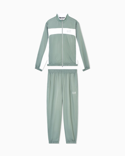 EA7 Pro tennis tracksuit in VENTUS7 colour block technical fabric