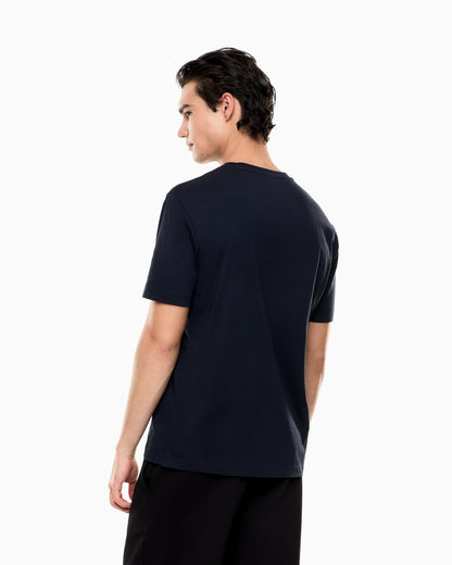 EA7 Premium Label cotton jersey crew-neck T-shirt