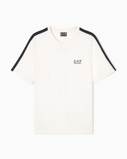 EA7 Dynamic Athlete T-shirt in Natural VENTUS7 technical fabric