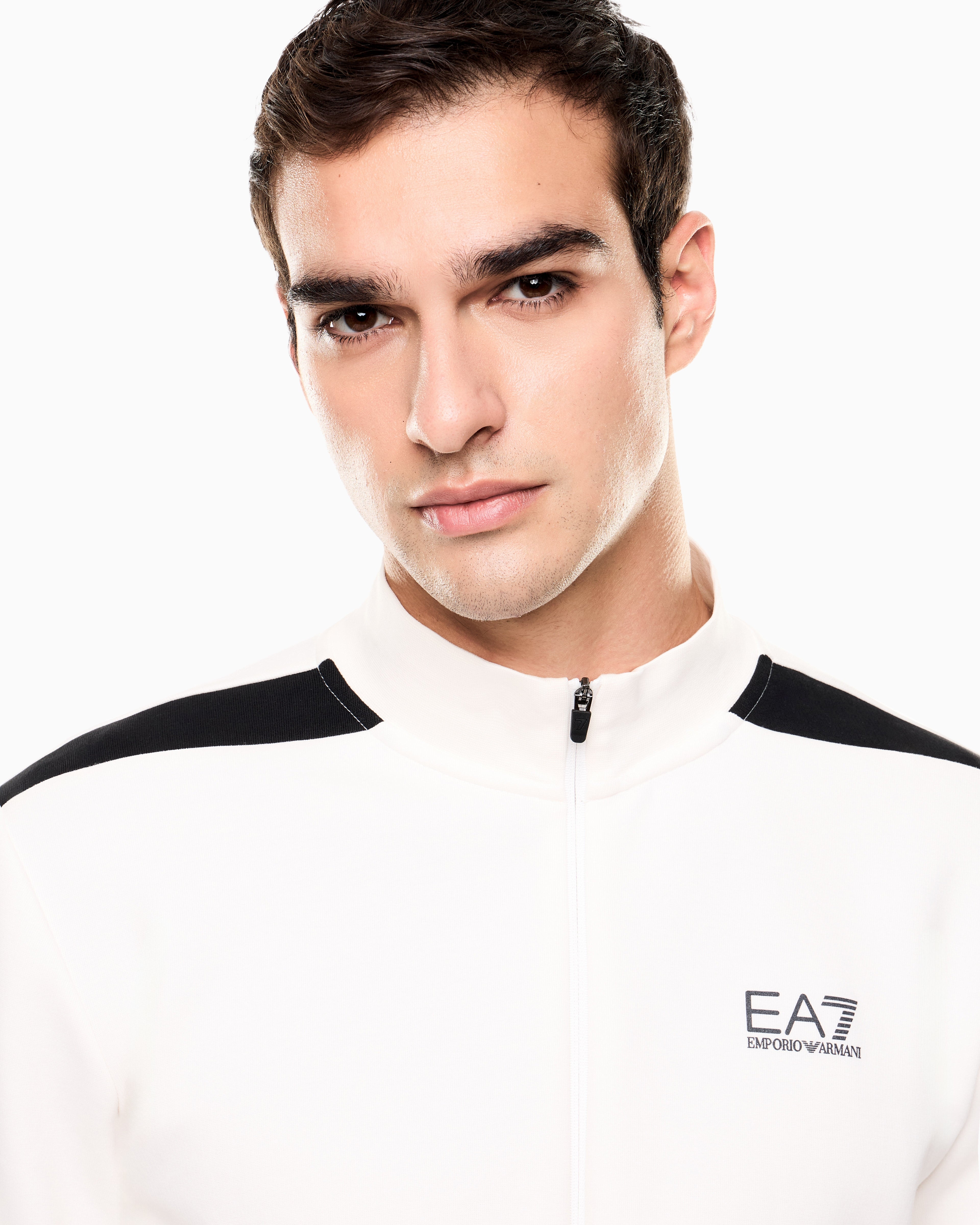 EA7 Dynamic Athlete tracksuit in Natural VENTUS7 technical fabric