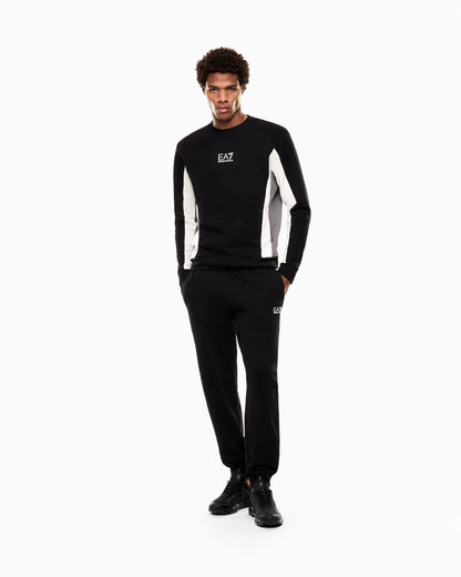 EA7 Summer Block pure cotton sweatshirt