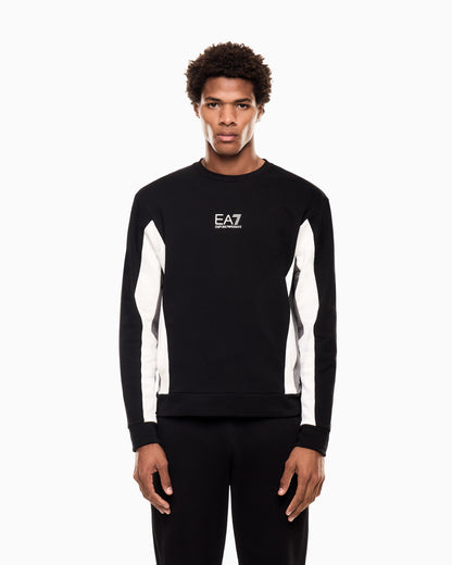 EA7 Summer Block pure cotton sweatshirt