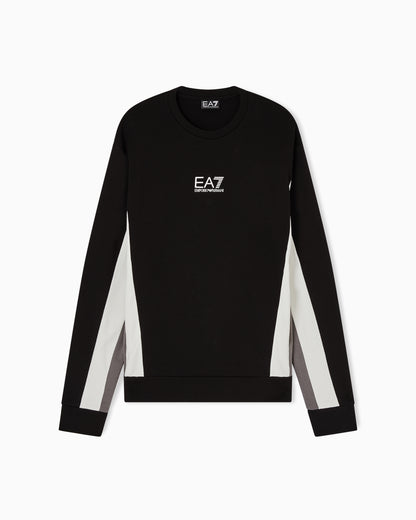 EA7 Summer Block pure cotton sweatshirt