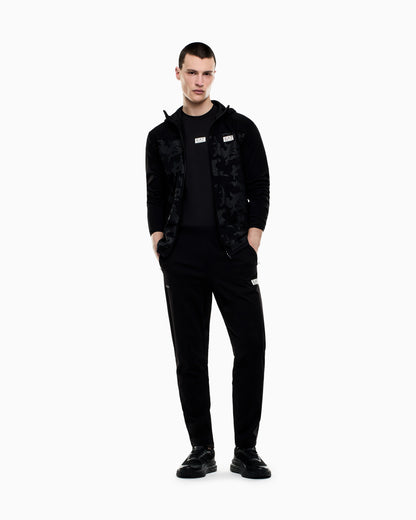 EA7 Dynamic Athlete hooded sweatshirt in VIGOR7 technical fabric