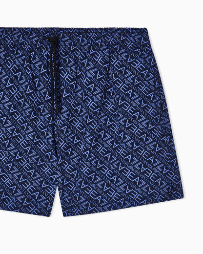 EA7 Beachwear boxer shorts in technical fabric