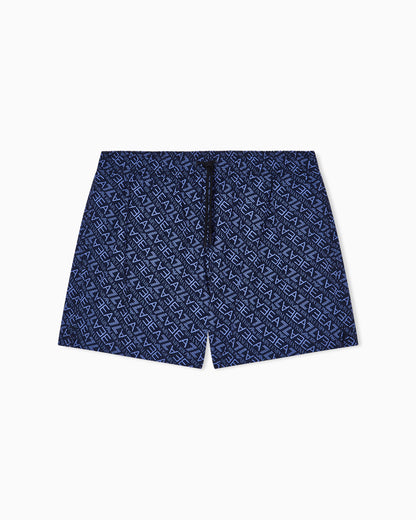 EA7 Beachwear boxer shorts in technical fabric