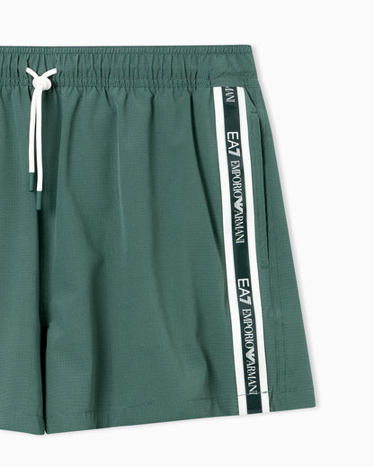 EA7 Beachwear boxer shorts in technical stretch fabric