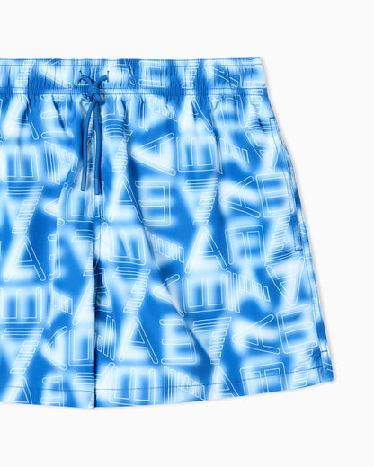 EA7 Beachwear boxer shorts in ASV technical fabric