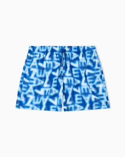 EA7 Beachwear boxer shorts in ASV technical fabric