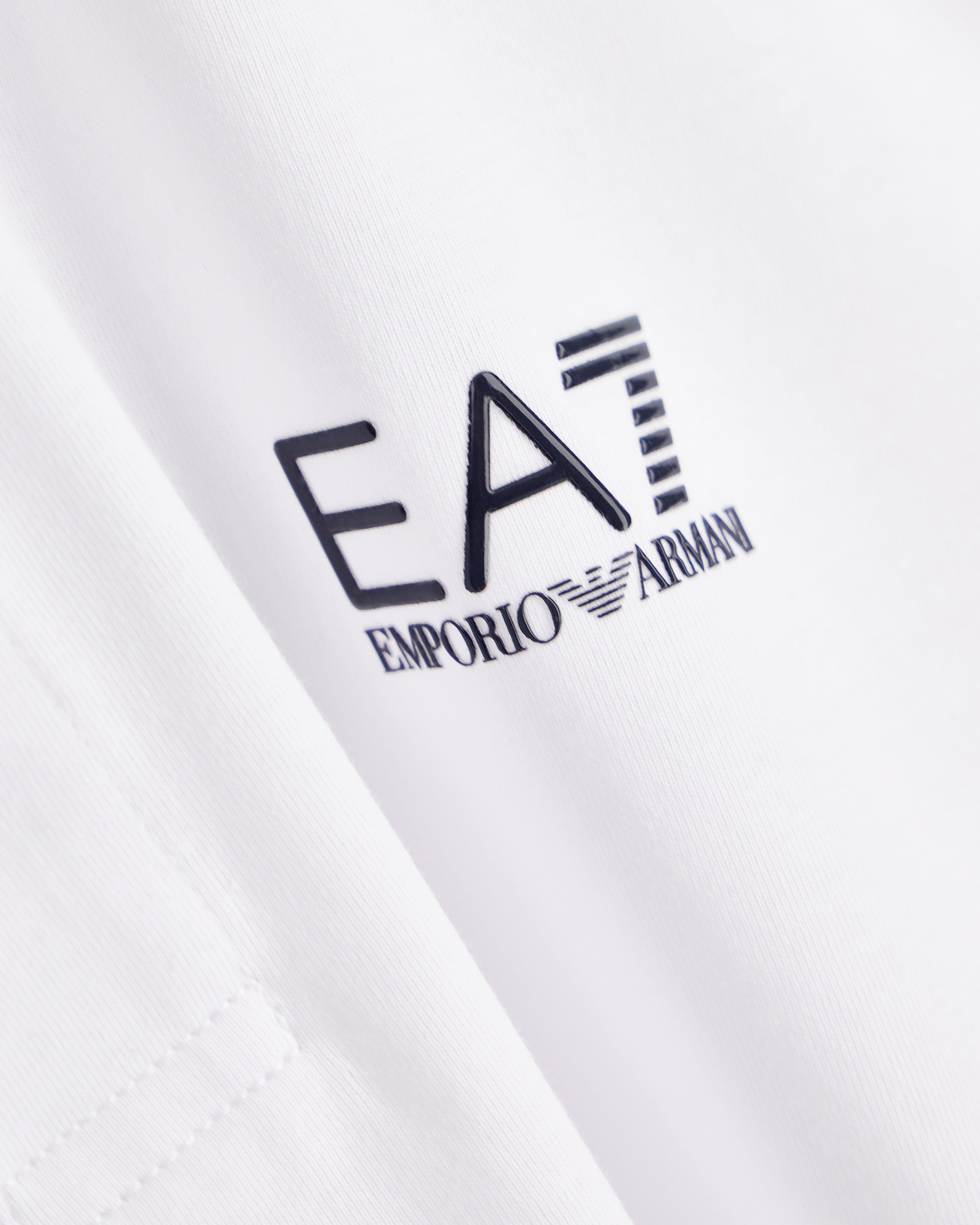 EA7 Italian Spirit cotton-jersey polo shirt