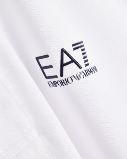 EA7 Italian Spirit cotton-jersey polo shirt