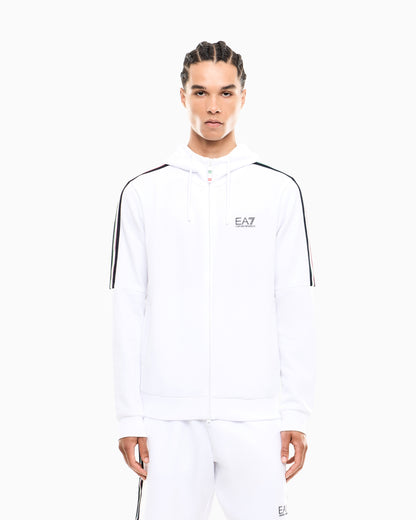 EA7 Italian Spirit jersey hooded sweatshirt
