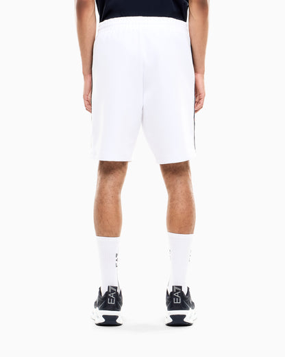 EA7 Italian Spirit cotton-blend Bermuda shorts