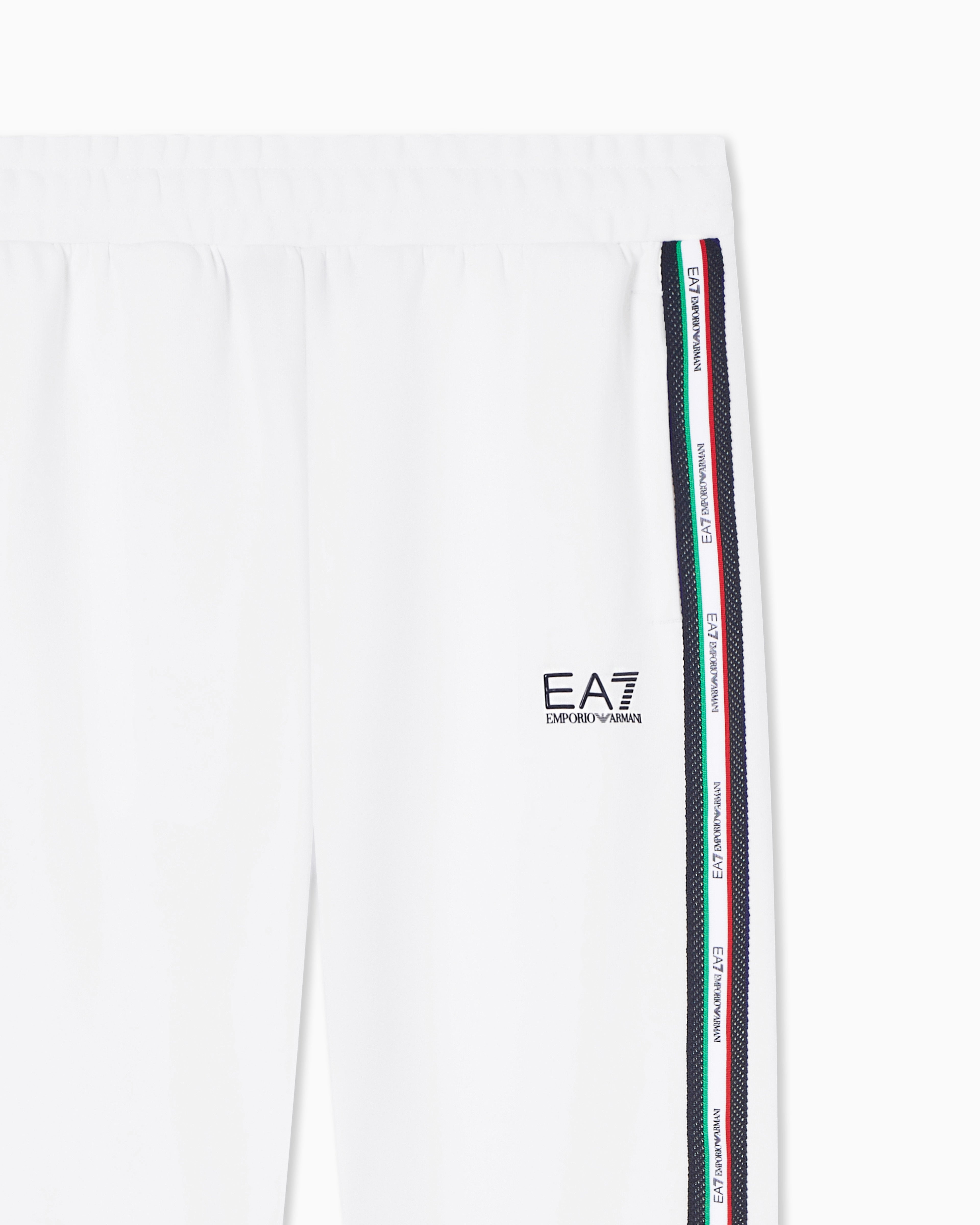EA7 Italian Spirit cotton-blend joggers