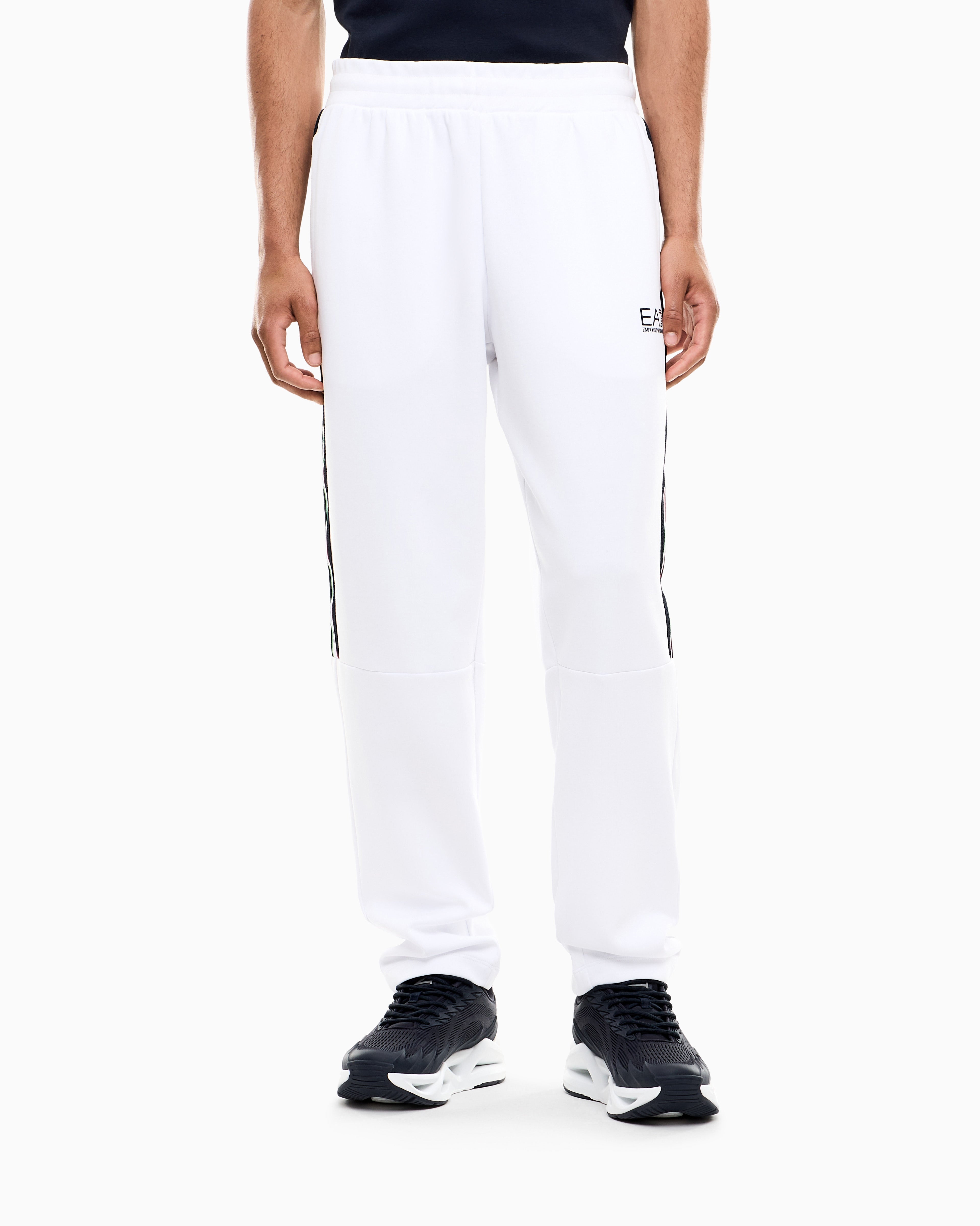 EA7 Italian Spirit cotton-blend joggers