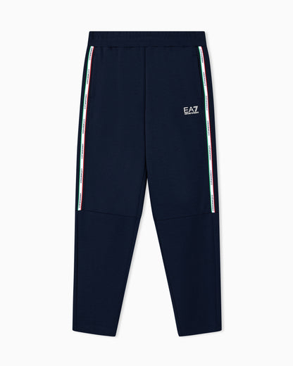 EA7 Italian Spirit cotton-blend joggers