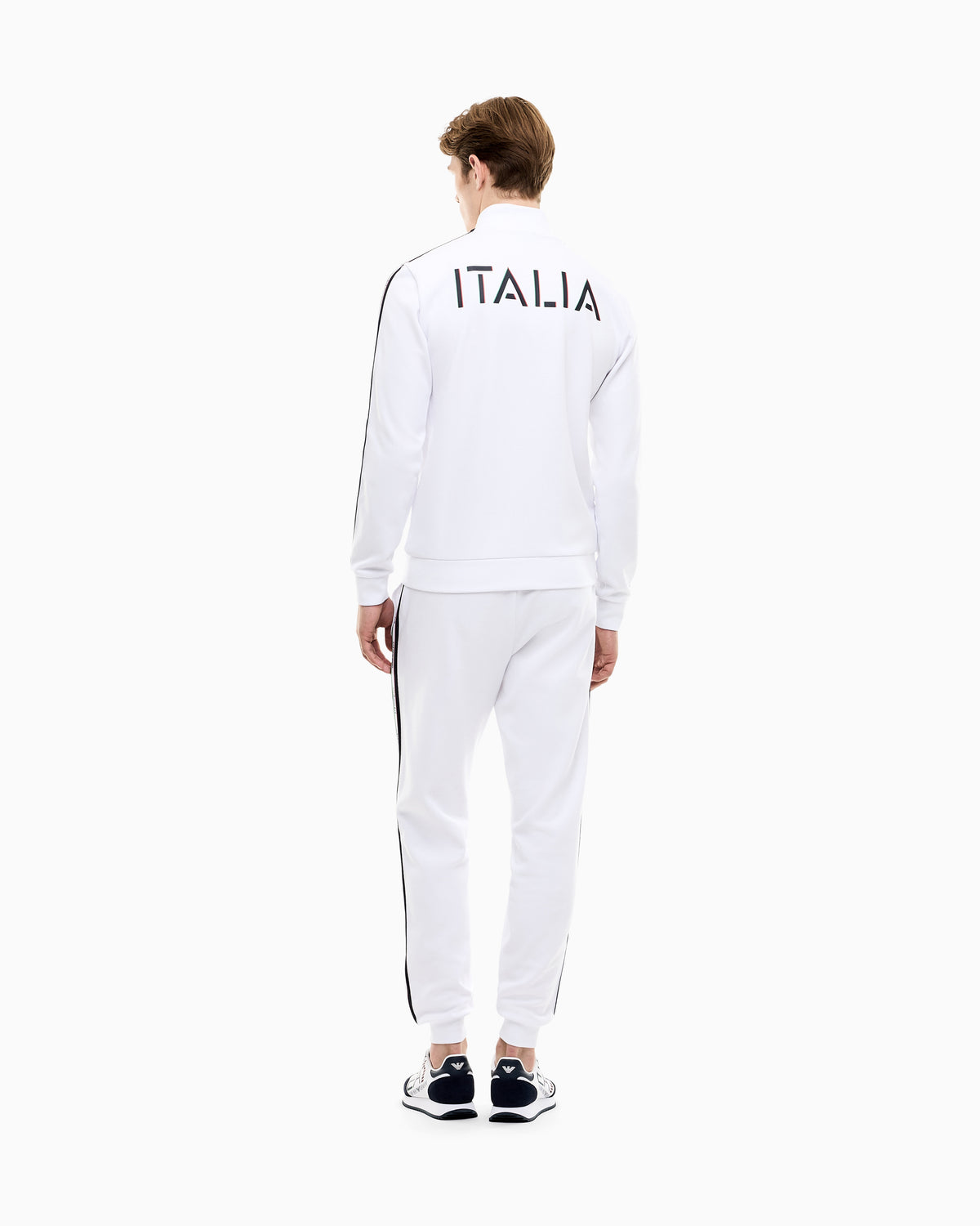 EA7 Italian Spirit cotton-blend tracksuit