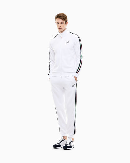 EA7 Italian Spirit cotton-blend tracksuit