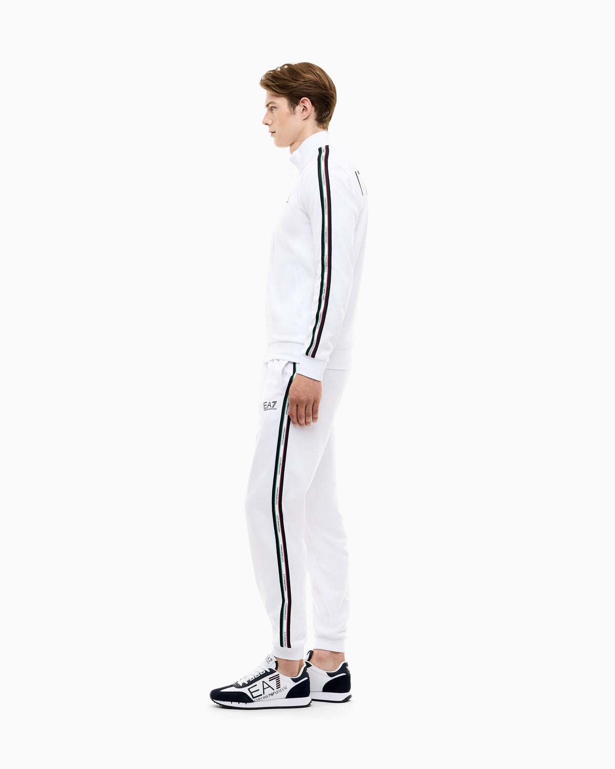 EA7 Italian Spirit cotton-blend tracksuit