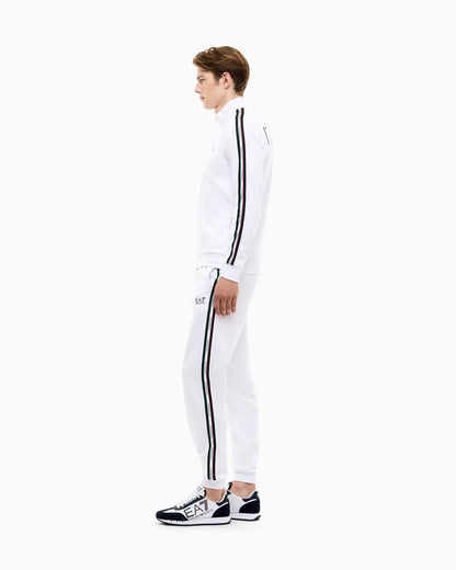 EA7 Italian Spirit cotton-blend tracksuit