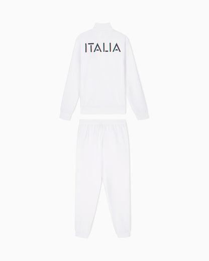EA7 Italian Spirit cotton-blend tracksuit