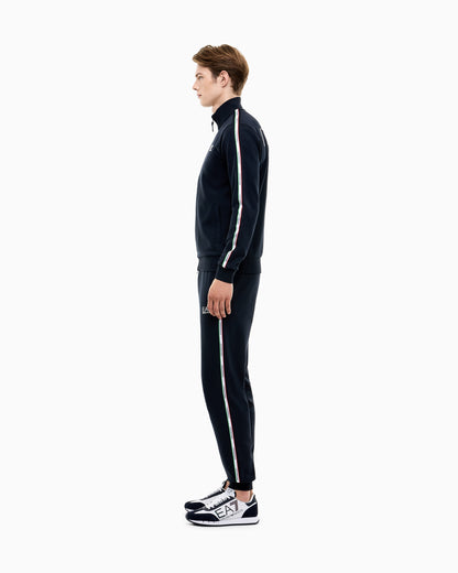 EA7 Italian Spirit cotton-blend tracksuit