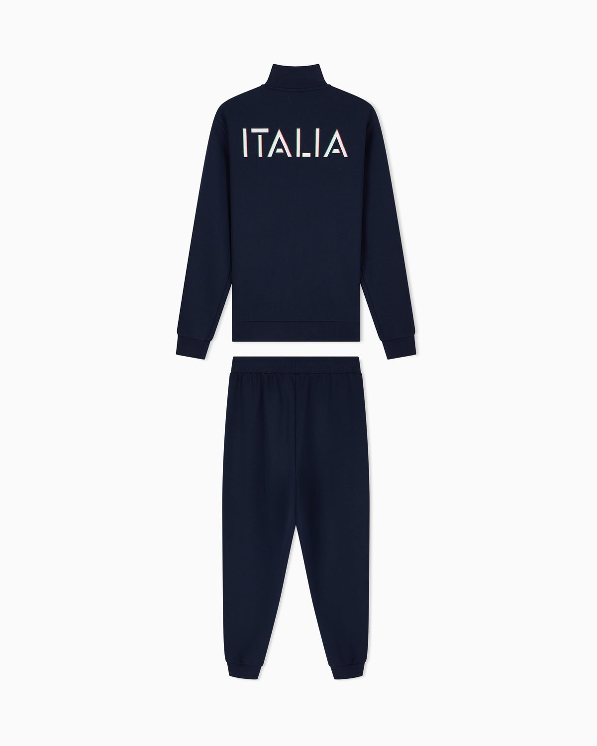 EA7 Italian Spirit cotton-blend tracksuit