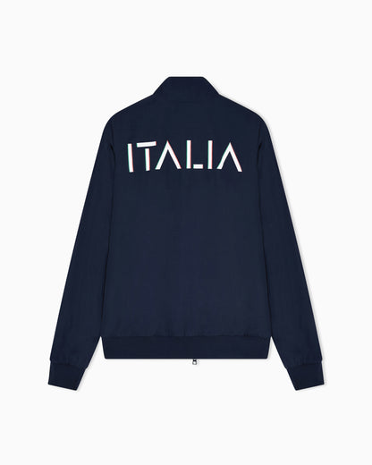 EA7 Italian Spirit nylon zip-up sweatshirt