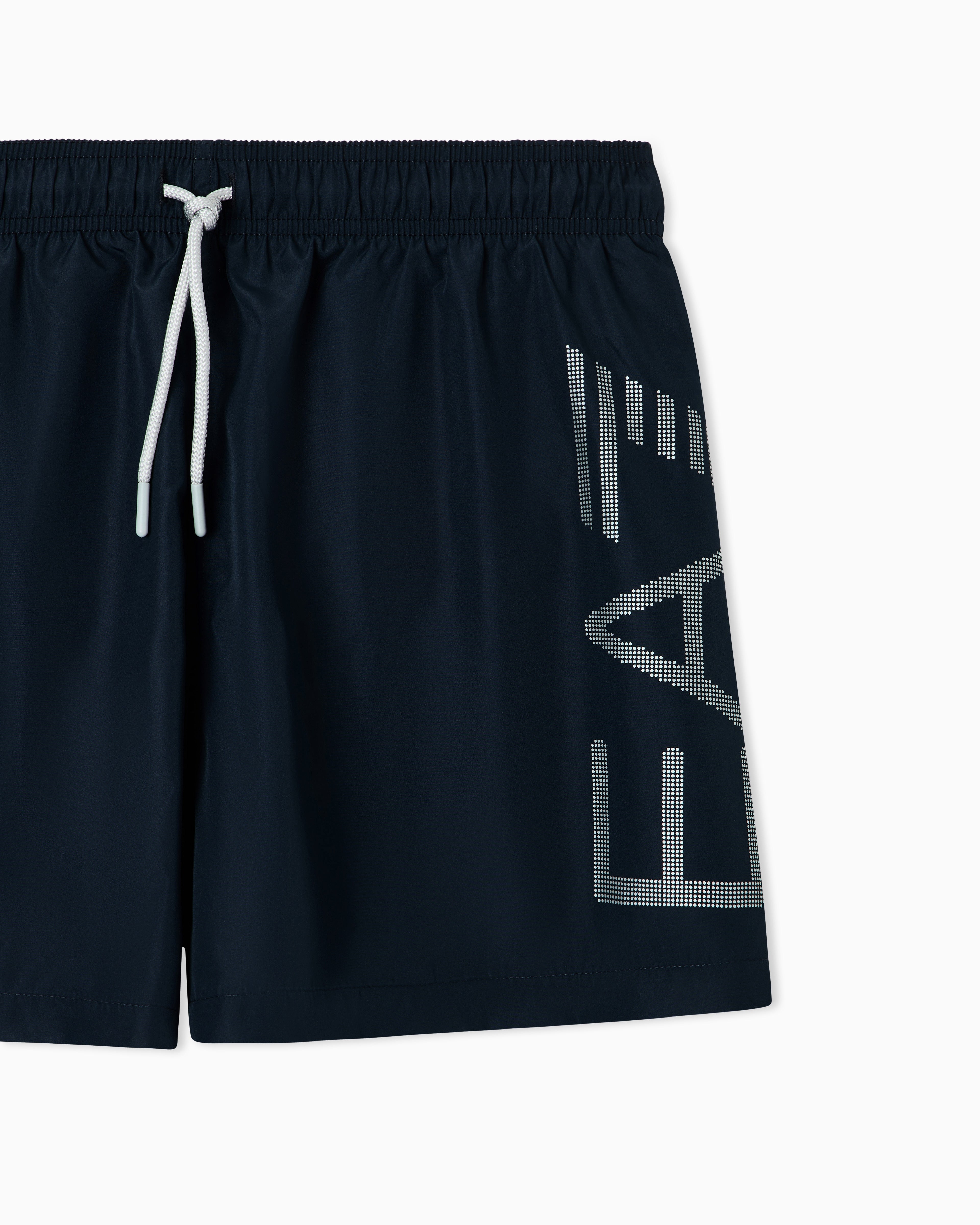 EA7 Logo Series swim trunks