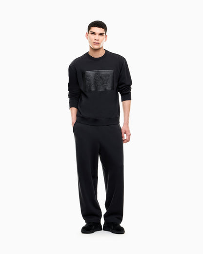 EA7 Sweatshirt oversized in cotton jersey