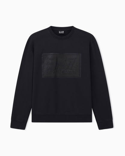 EA7 Sweatshirt oversized in cotton jersey