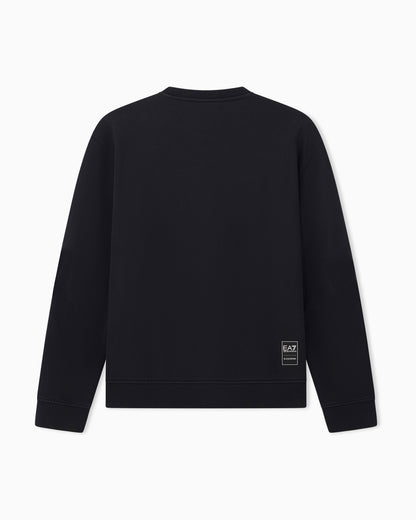 EA7 Sweatshirt oversized in cotton jersey