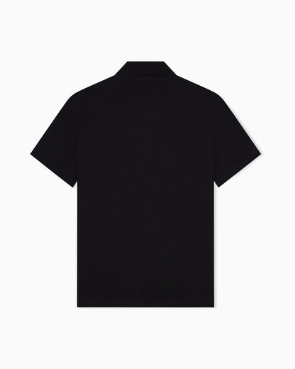 EA7 Regular fit polo shirt Logo Series in stretch cotton jersey