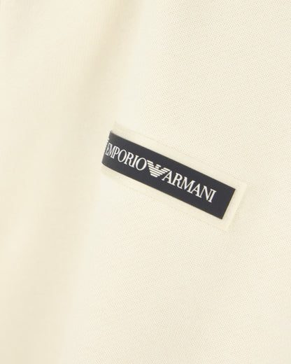 EA7 Hoodie Logo Series regular fit in cotton with tape