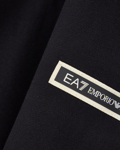 EA7 Slim fit pants Logo Series in cotton jersey with tape