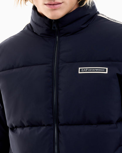 EA7 Padded Logo Series jacket in technical fabric