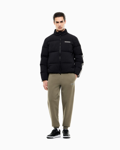 EA7 Padded Logo Series jacket in technical fabric