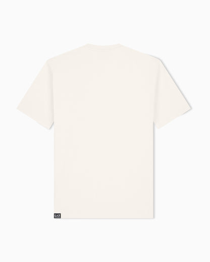 EA7 T-shirt Logo Series in cotton jersey with oversized logo