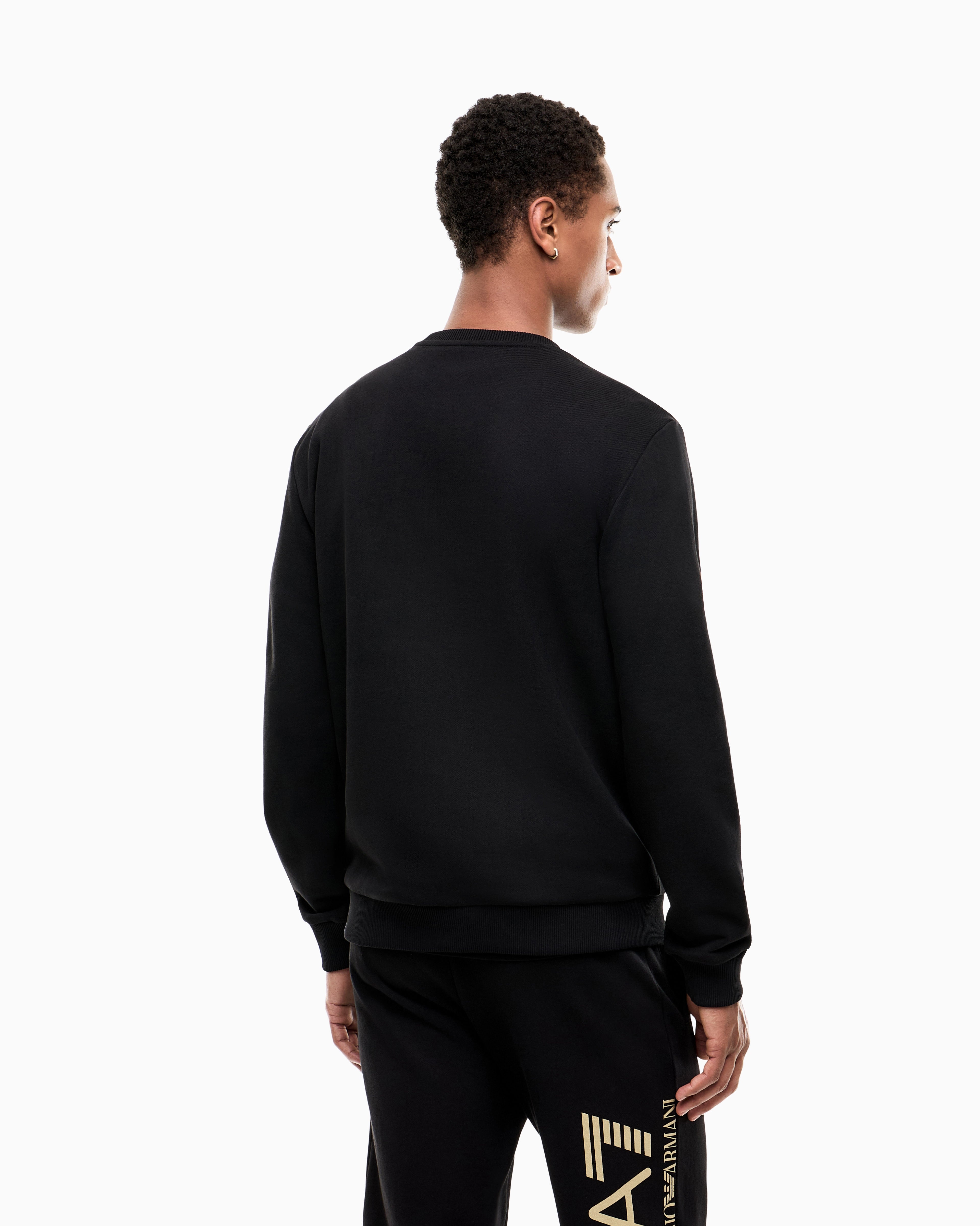 EA7 Sweatshirt Logo Series regular fit cotton jersey