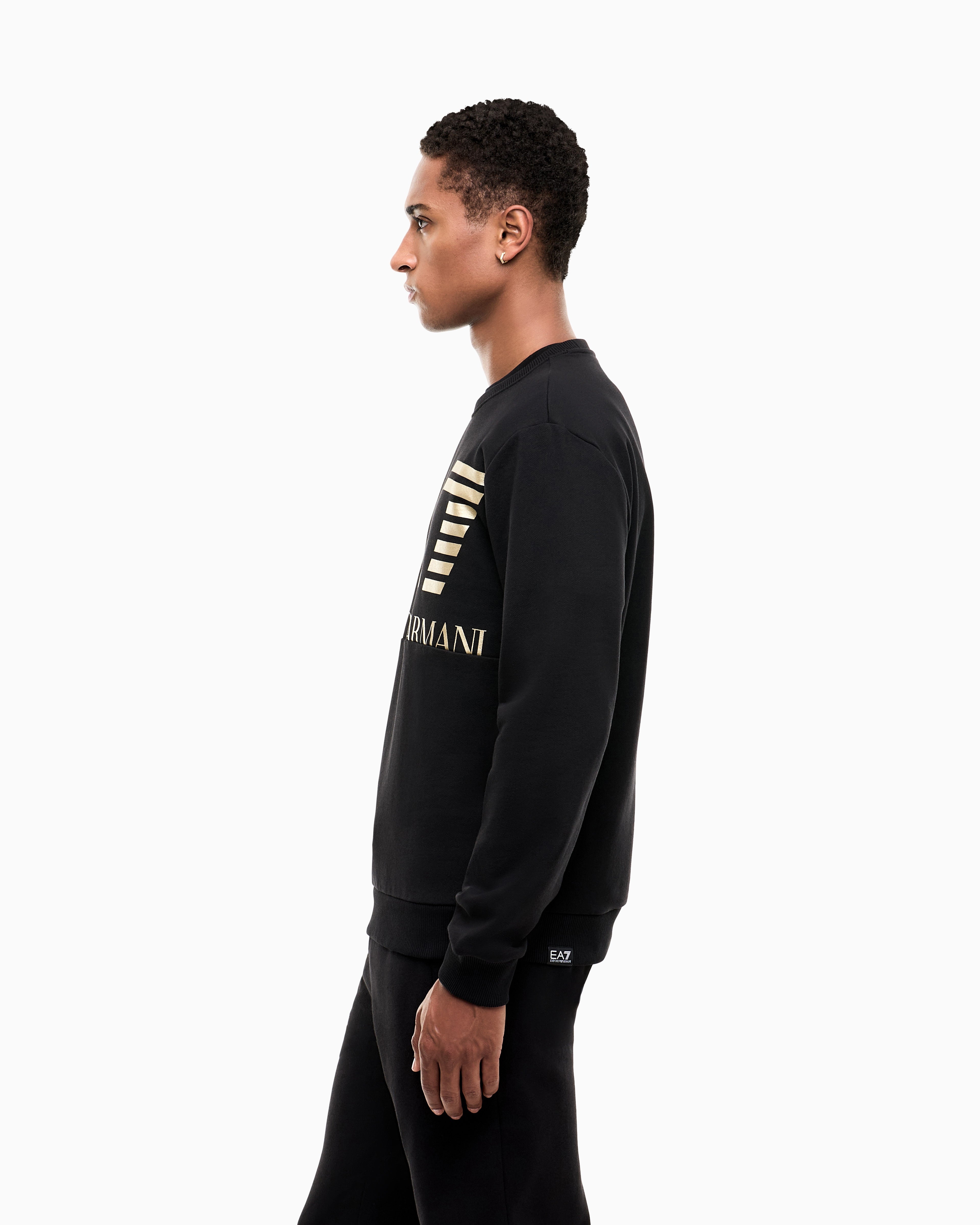 EA7 Sweatshirt Logo Series regular fit cotton jersey